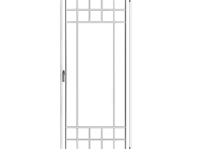 White Window 15 3D model