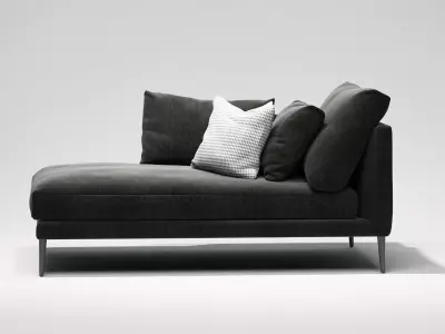 Paraiso Chaise Longue 3D model