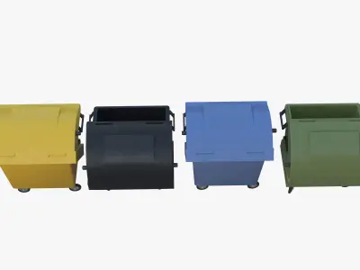 garbage container 3D model