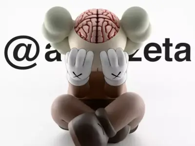 Kaws Mathematical Problems Textured 3D model