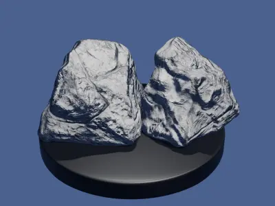Rocks 3D model