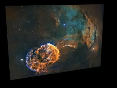 Jellyfish Nebula 3D model