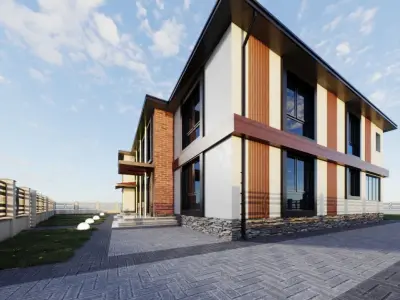 Exterior Building 3D model get
