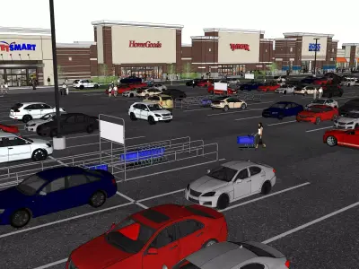 Retail Plaza  3D model