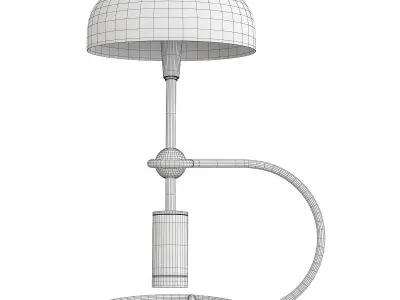 Pixar Table Lamp Low-poly 3D model