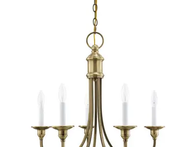 Eckard Light Classic Traditional Chandelier 3D model