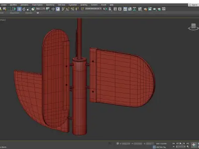 GEOMETRIC TASK pendant Low-poly 3D model