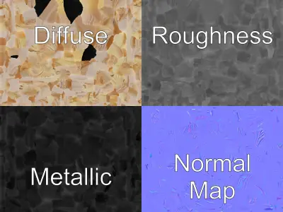 Goddess Statuette Cultural Heritage model pack Texture