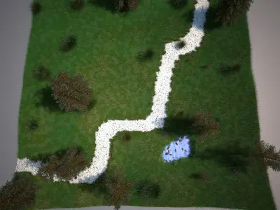 Landscape Model 01 3D model