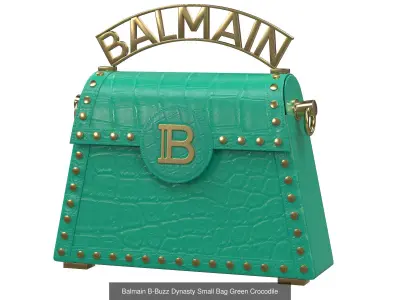 Balmain B-Buzz Dynasty Small Bag 3D Model Pack