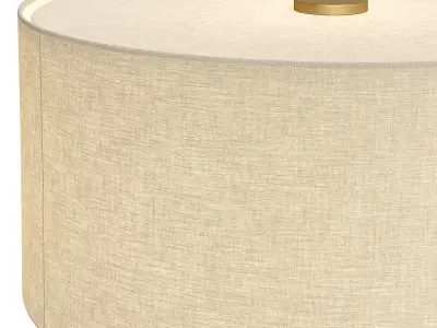 Hensley floor lamp from Four Hands 3D model