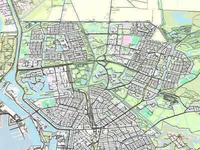 Cityscape Den Helder Netherlands 3D model