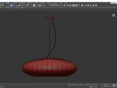 Maranga Pendant Light Low-poly 3D model