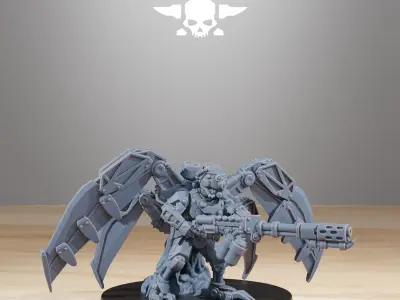 Scavenger Strikers 10 minis 3D print model