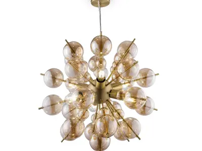 Pendant Lamp Bolla MOD133PL-06BS Low-poly 3D model