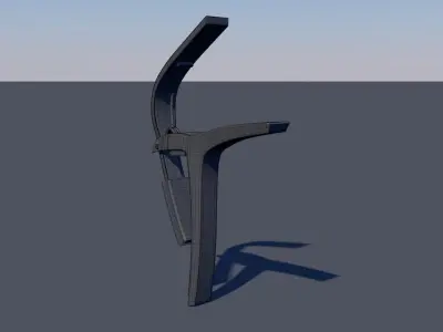 Guitar Capo 3D model