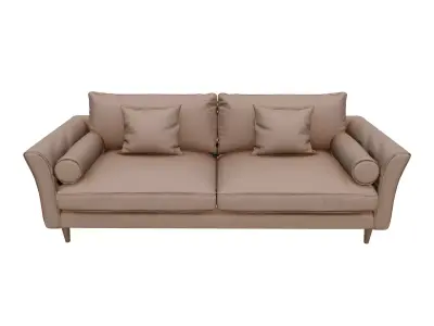 BROWN SOFA 3D model purchase