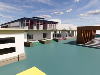 Revit building Free 3D model