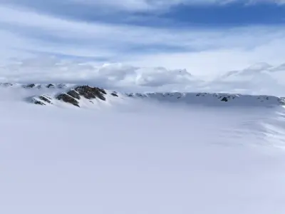 Snow Mountain 03 Low-poly 3D model purchase
