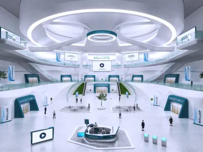 Futuristic E-Congress Lobby - 6 