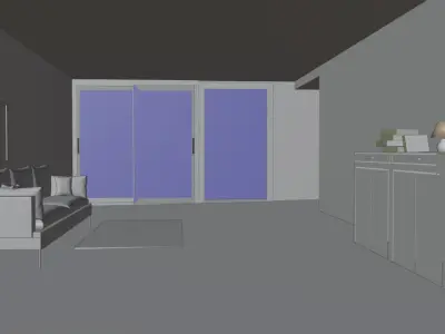 HOUSE INTERIOR 3D model order