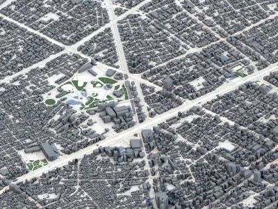 Nagoya City Japan 3D model