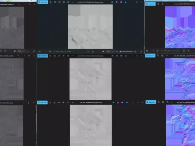 Stone little Set  Game Cinematic Ready Low-poly 3D model