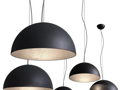 Gibas RUGIADA Pendant Lamp 3 Variation 3D model