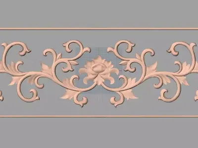 Artcam Aspire 3D relief models STL Files used for CNC E568 3D model