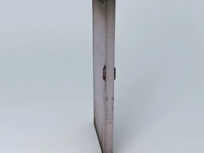 Resident Evil 4 Door Metal Door 7 3D model