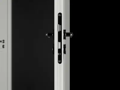 PS Modern Door Series 2 Low-poly 3D model