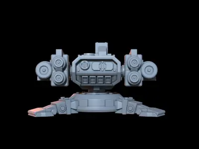 Sentry gun 3D print model