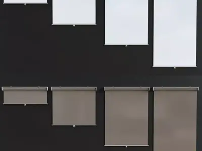 Rolling Shade 3D model