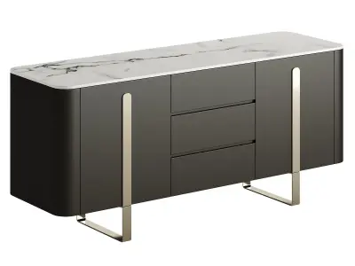 Capital Collection Eden  Chest of Drawers 3D model