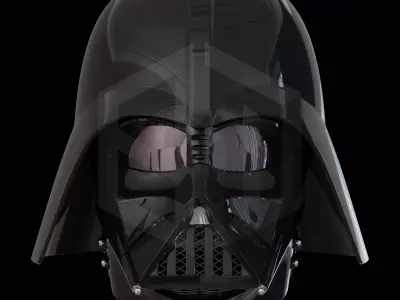 Darth Vader Episode VI Helmet 3D print model