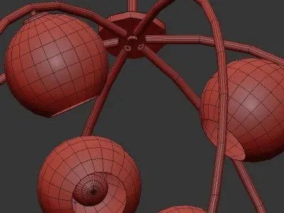 Axol Chandelier 3D model