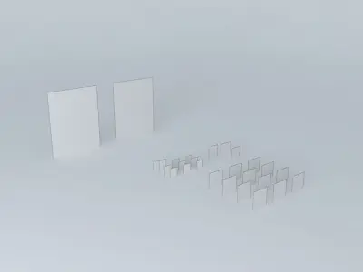 Texture 1 two squares Free 3D model