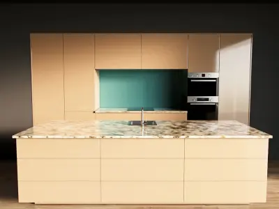 30-Kitchen6 glossy 3 3D model