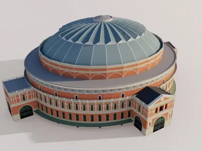 Royal Albert Hall - London - UK 3D model