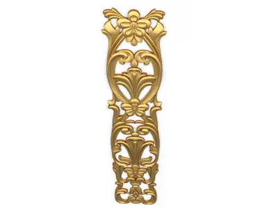 Classic decor ornament 75  3D print model