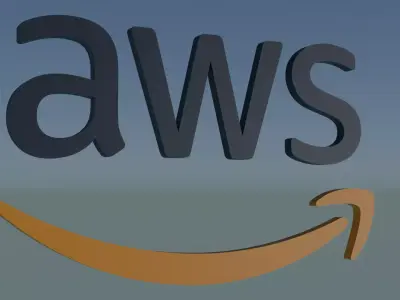 AWS Logo Free 3D model