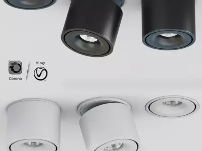 Nimis Thin Ceiling Spot Light 3D model