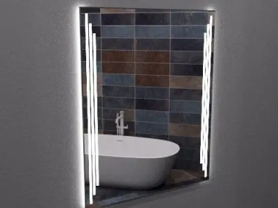Illuminated Mirror 17 3D model