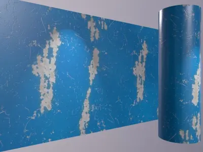 PBR materials old scratched walls Texture