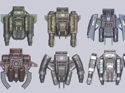 Scifi Jetpack collection