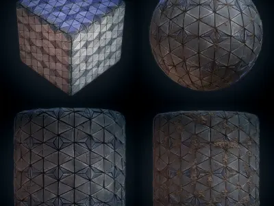 Stone Floor material - VOL 05 - Maps - SBsar Texture