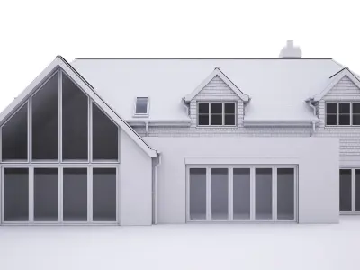 British House Heatherlea P7 3D model