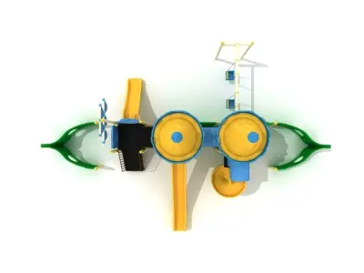 Metal Playground 001 Ship Concept 3D model