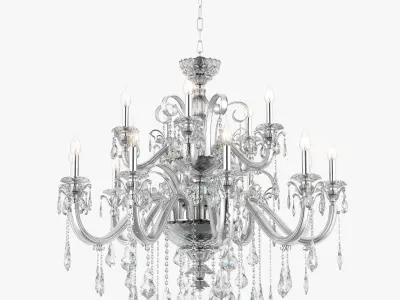 788154 Lusso Osgona Chandelier 3D model