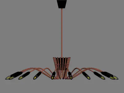 Aretha Suspension Light 3D model